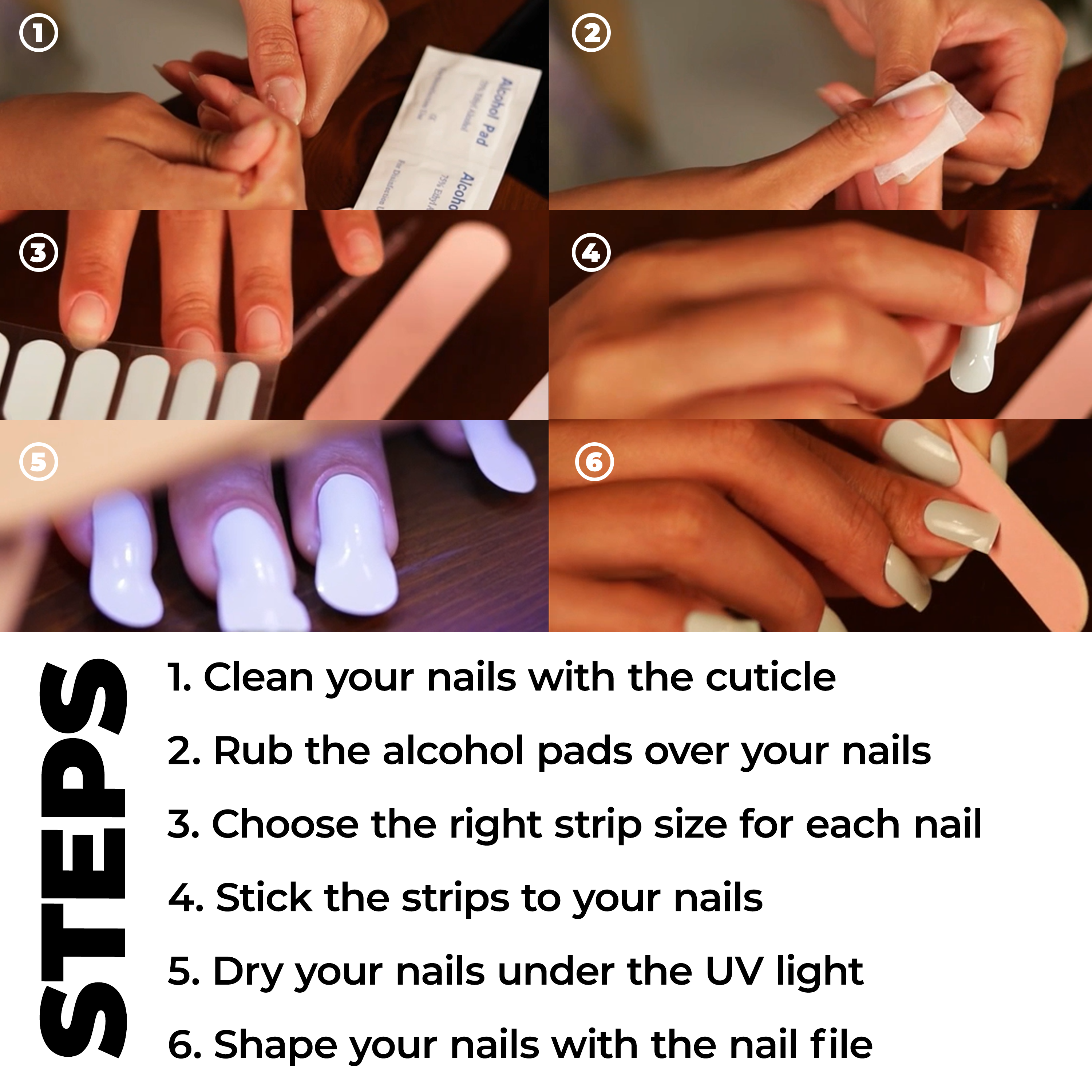 2 Colors Starter Kit - Damage Free Gel Nail Manicure